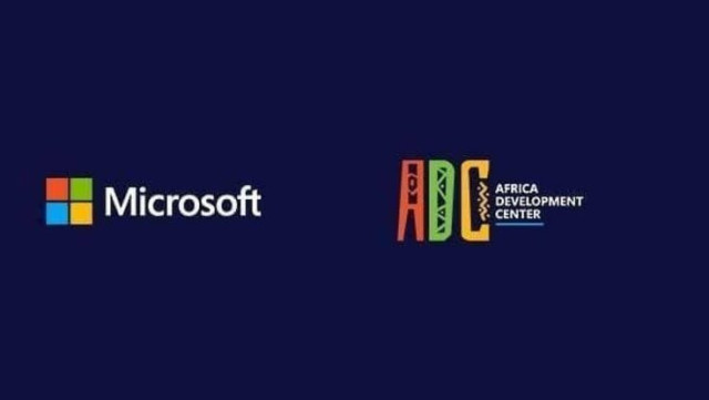 Microsoft and Africa Development Centre Logo
